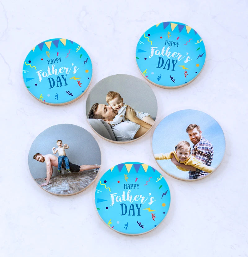 Father’s Day Cookie Gift Box with Photos