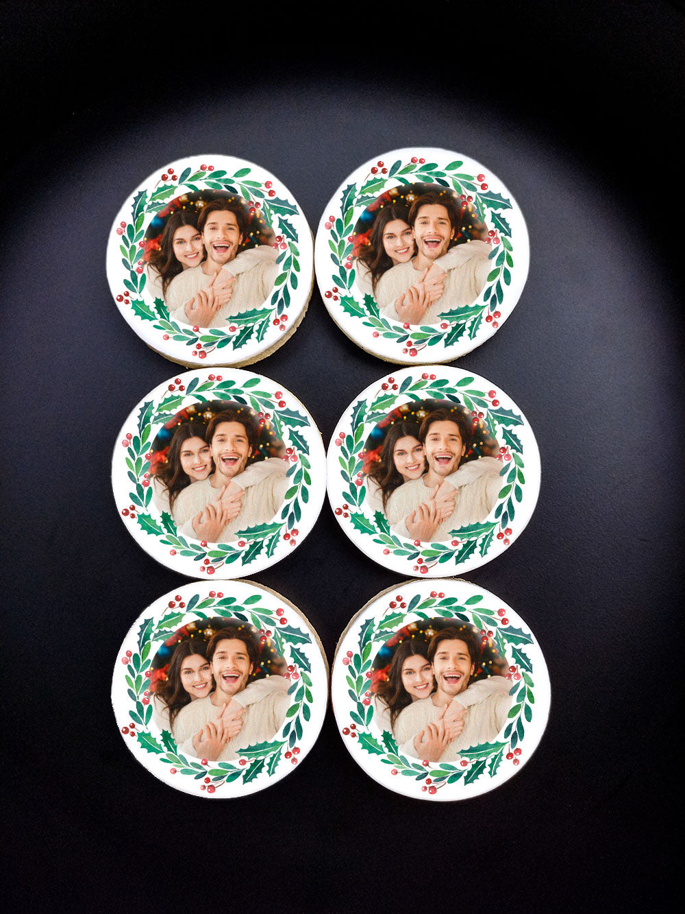 Christmas Wreath Cookies